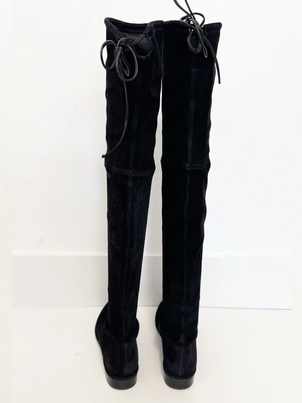 Stuart Weitzman Lowland Over the Knee Boots Black Size 6
